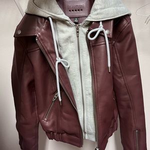 Blank NYC faux leather jacket new with tags size small!